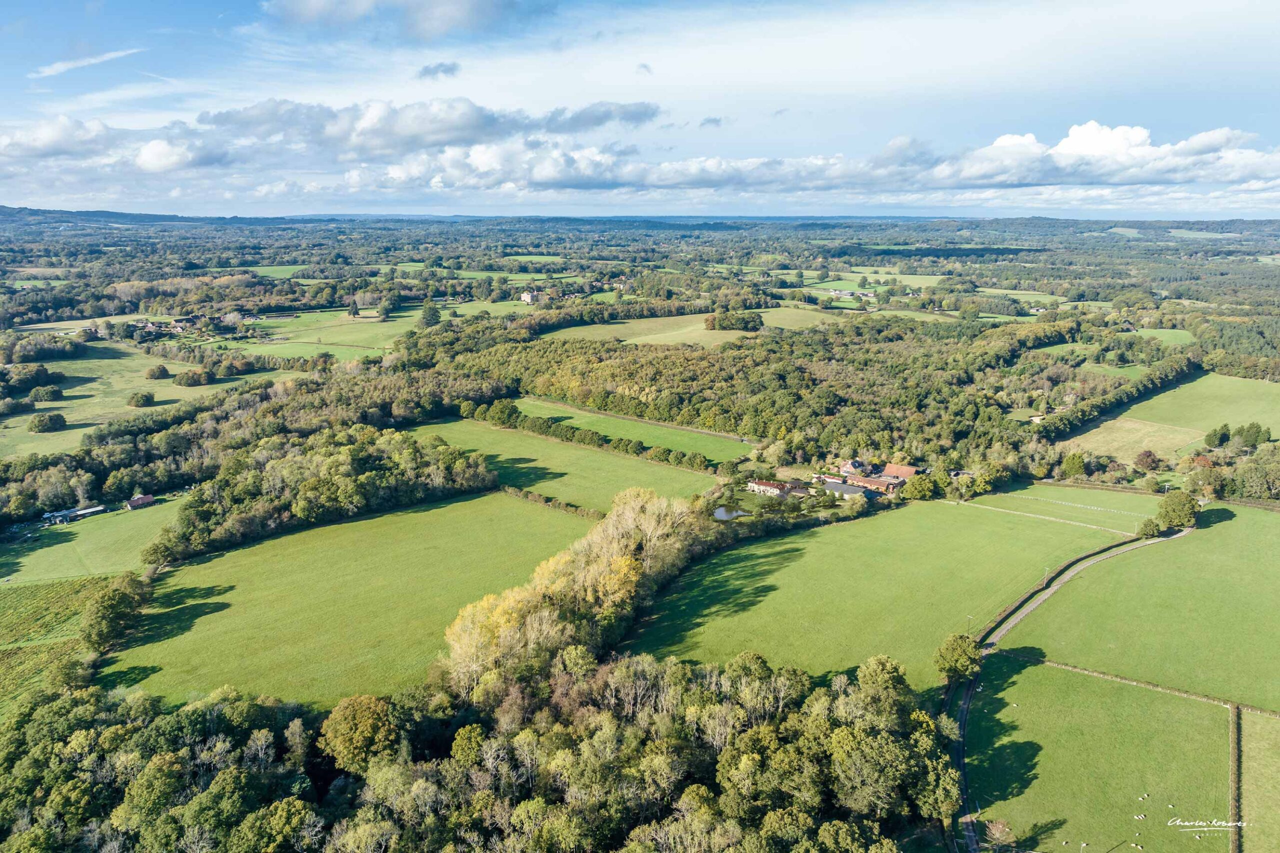 architectural visualisation aerial country house architectural visualisation aerial country house