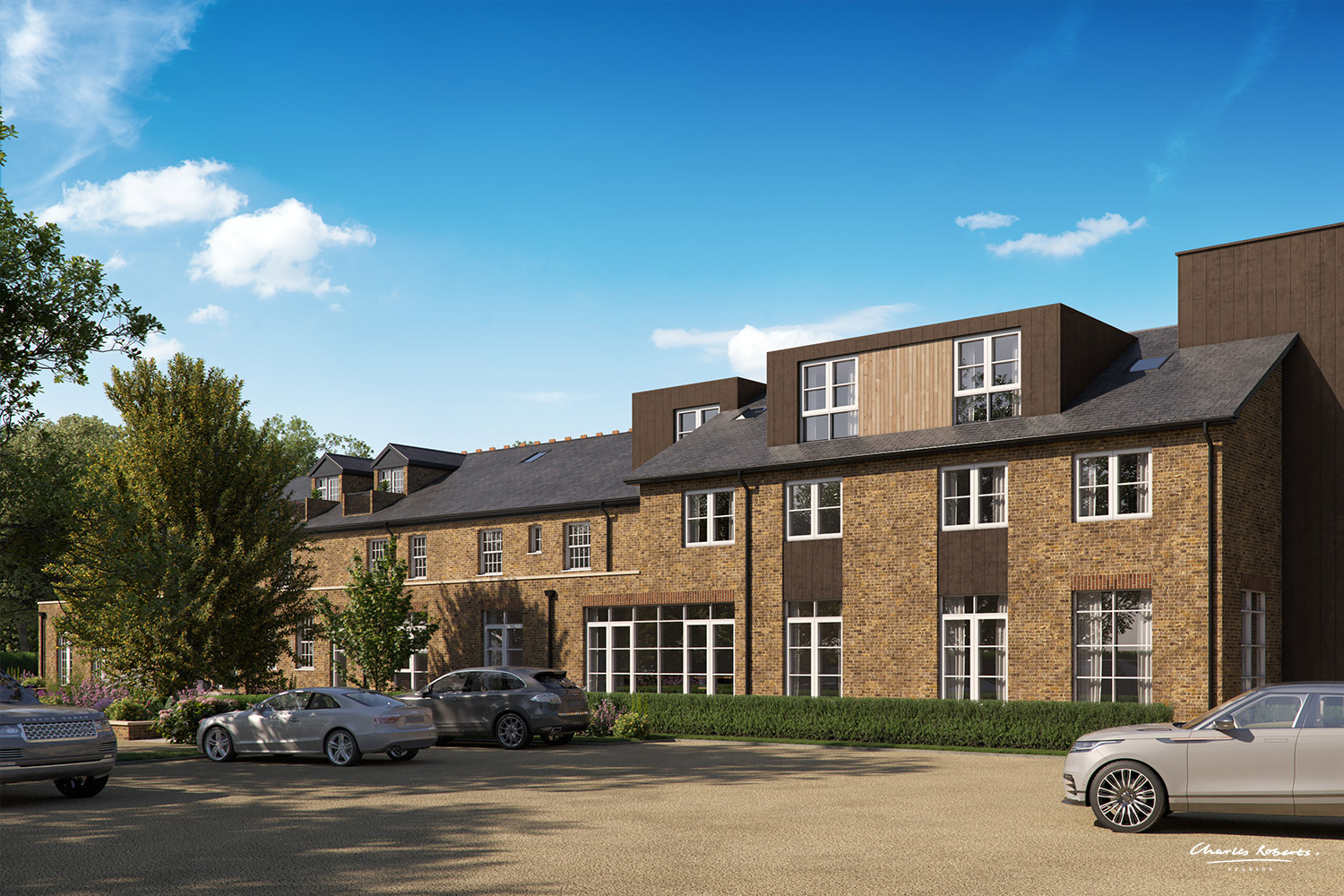 10 assisted living exterior cgi retirement home architectural visualisation