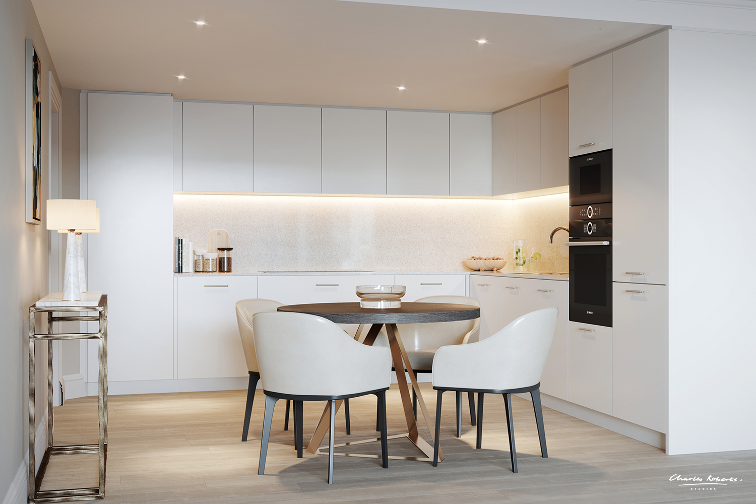 17 later living kitchen interior cgi retirement home architectural visualisation