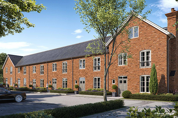 3D Rendering Terraced Houses