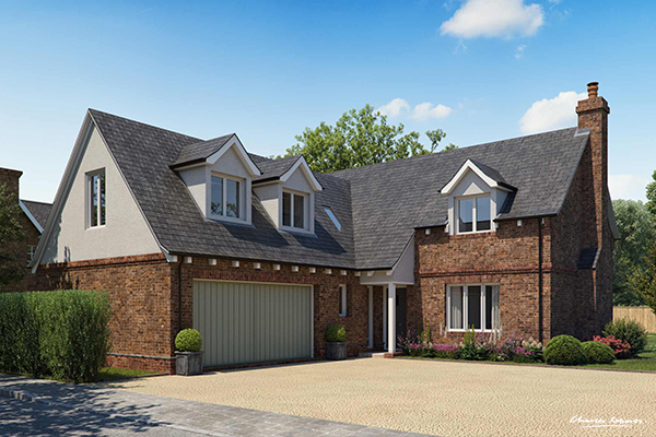 3D Architectural Visualisation House