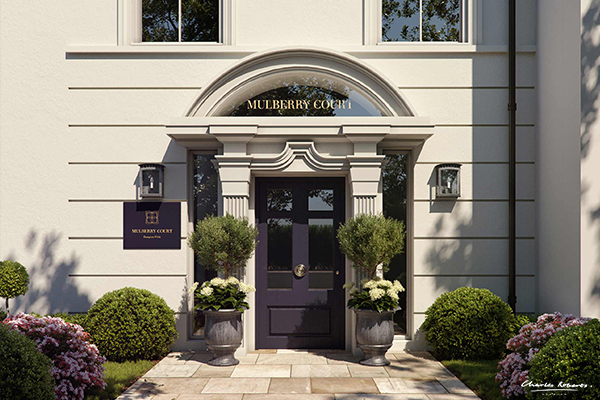External CGI Later Living Entrance