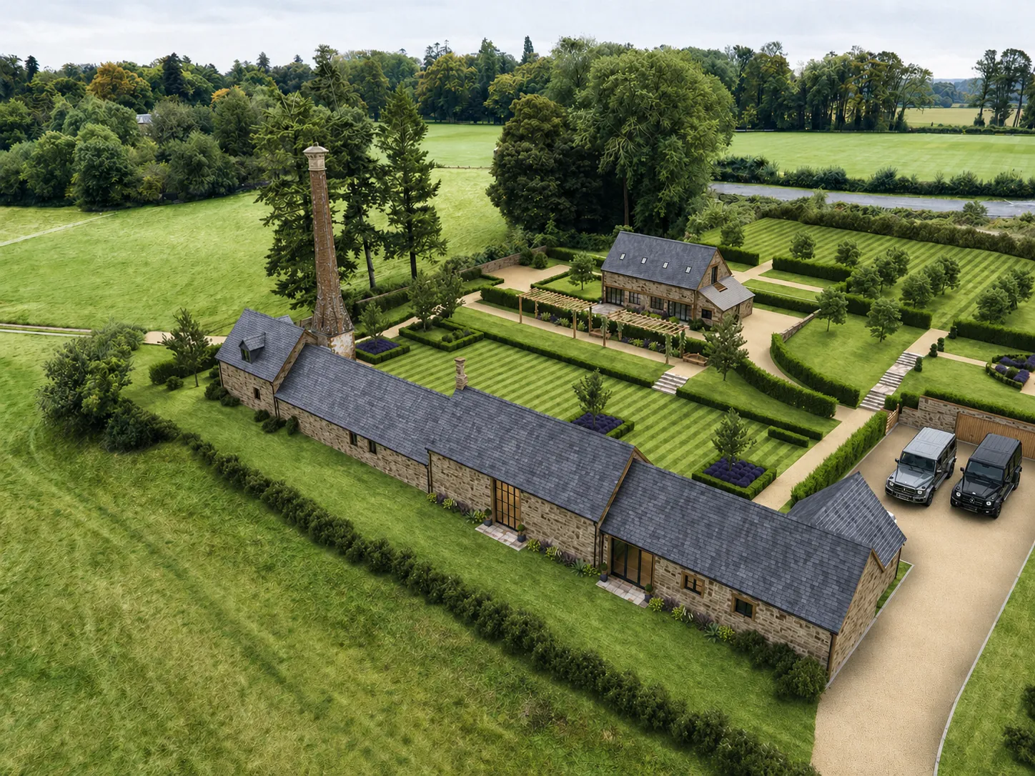 Great Tew Estate Property CGI