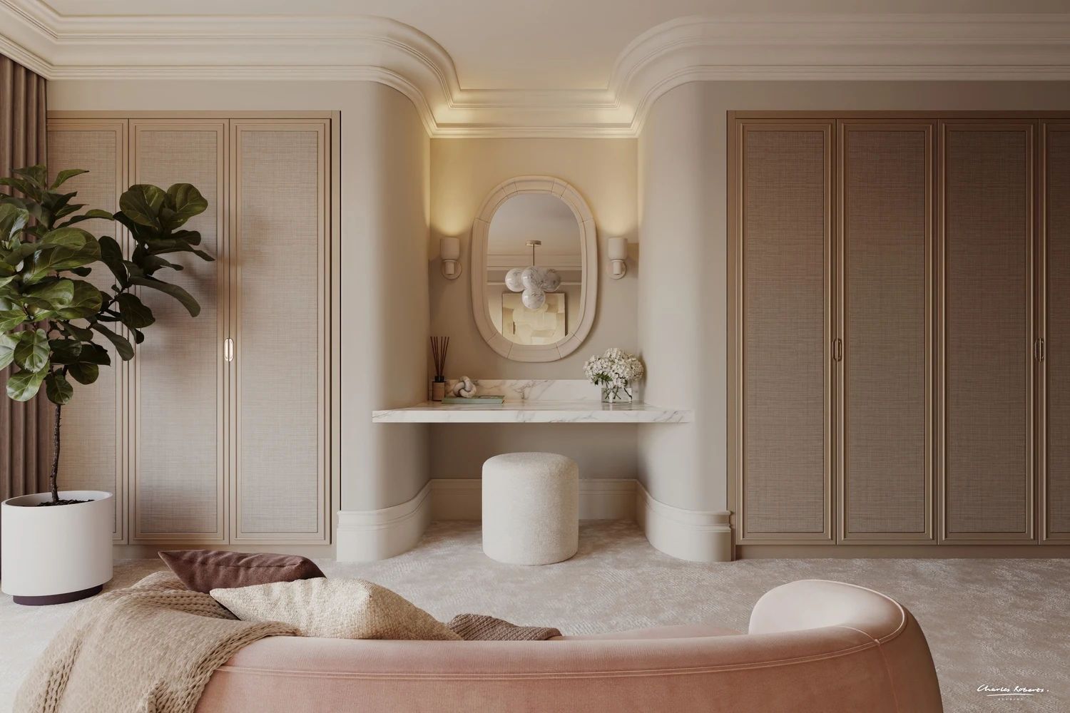 Property CGI for Boutique Apartments in Sunningdale